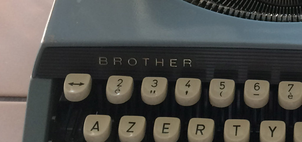 machine a écrire brother Jp-1