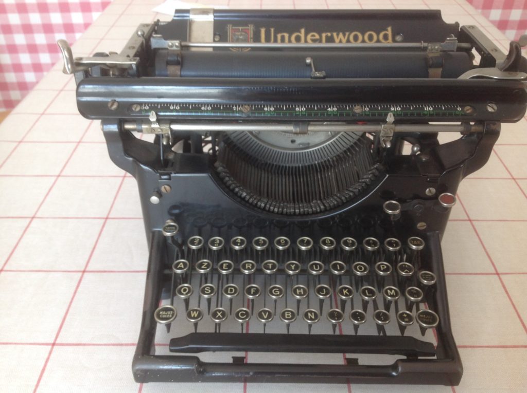 Machine à écrire underwood - Années 40