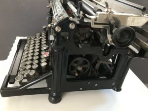 profil machine à écrire underwood n5