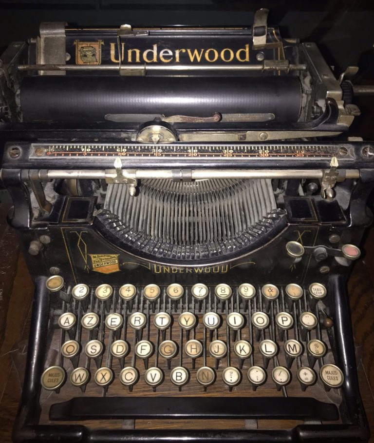 La machine à écrire Underwood N°5 tout ce que vous devez savoir