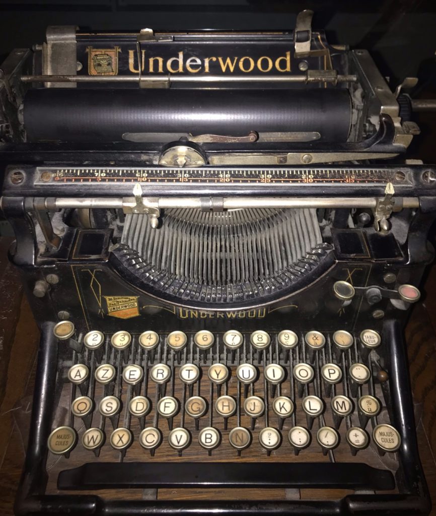 machine underwood 5